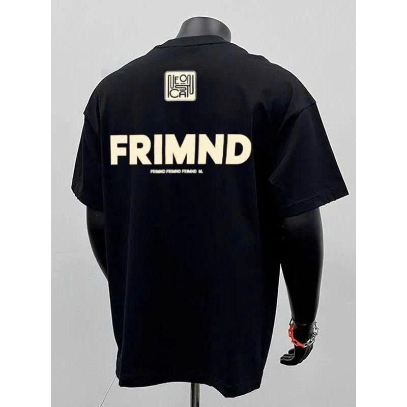 Áo thun Stee Cổ tròn FRIMND Cao thành Localbrand IBENXOPI Unisex Cotton