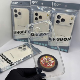 Ốp Lưng iPHONE Dẻo TPU Có Bảo Vệ Camera TRONG SUỐT Cao Cấp GOR KiNGBON cho iPhone 11 -> 17 Pro Max
