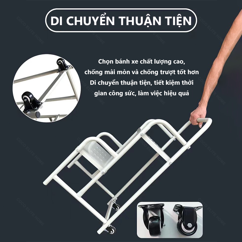 thang bậc di động Kệ bậc thang Kệ Tam Cấp Thang Kệ siêu thị thang máy vận chuyển hàng