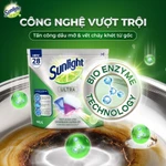 Sunlight Viên Rửa Chén Bát 14 In 1 Dành Cho Máy Rửa Chén - Combo 2 Túi (28 Viên/Túi) — ảnh 5