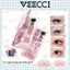 VEECCI Bảng Phấn Mắt 11 Ô Bảng Mắt Ballet Nơ Lụa Hồng Đen Màu Sắc Lâu Dài Dễ Bị Nhòe 9.3g