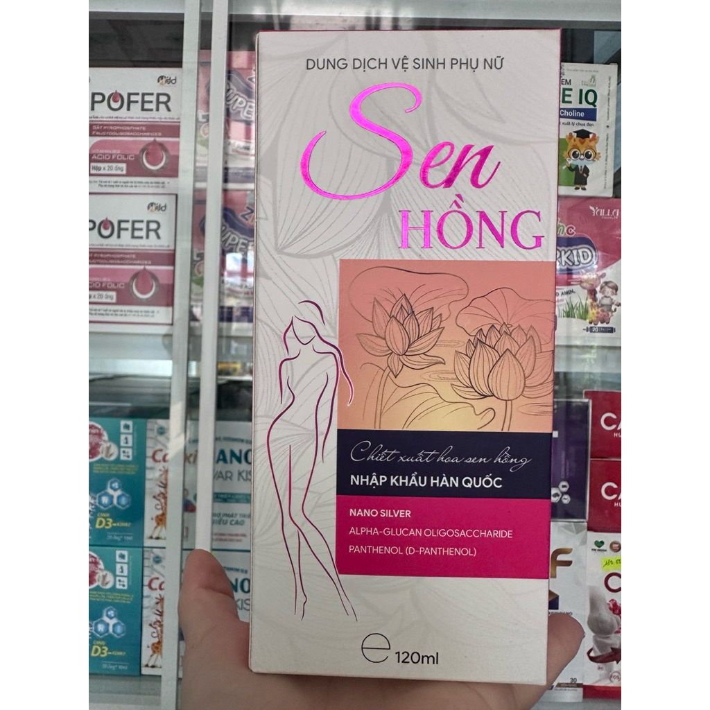 DUNG DỊCH VỆ SINH SEN HỒNG 120ml [Date mới]