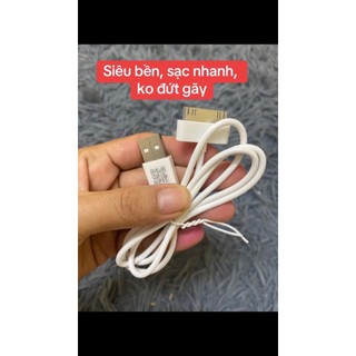 Dây sạc Pisen chính hãng dùng cho ipad 2, ipad 3, iphone 4 và 4s siêu bền, sạc pin, chạy phần mền