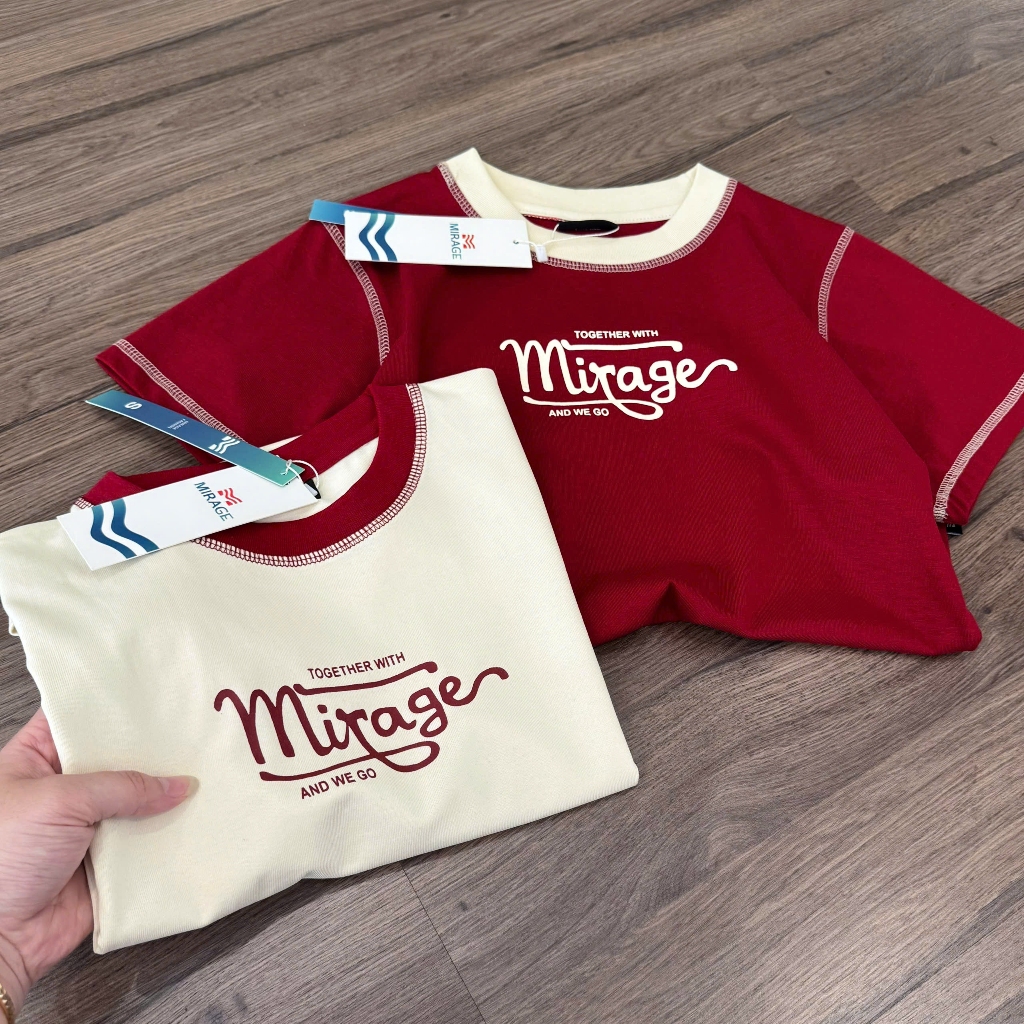 Áo Thun Viền Chữ Ngực Độc Đáo, Chất Cotton Mềm Mịn, Có Kèm Hình Thật.