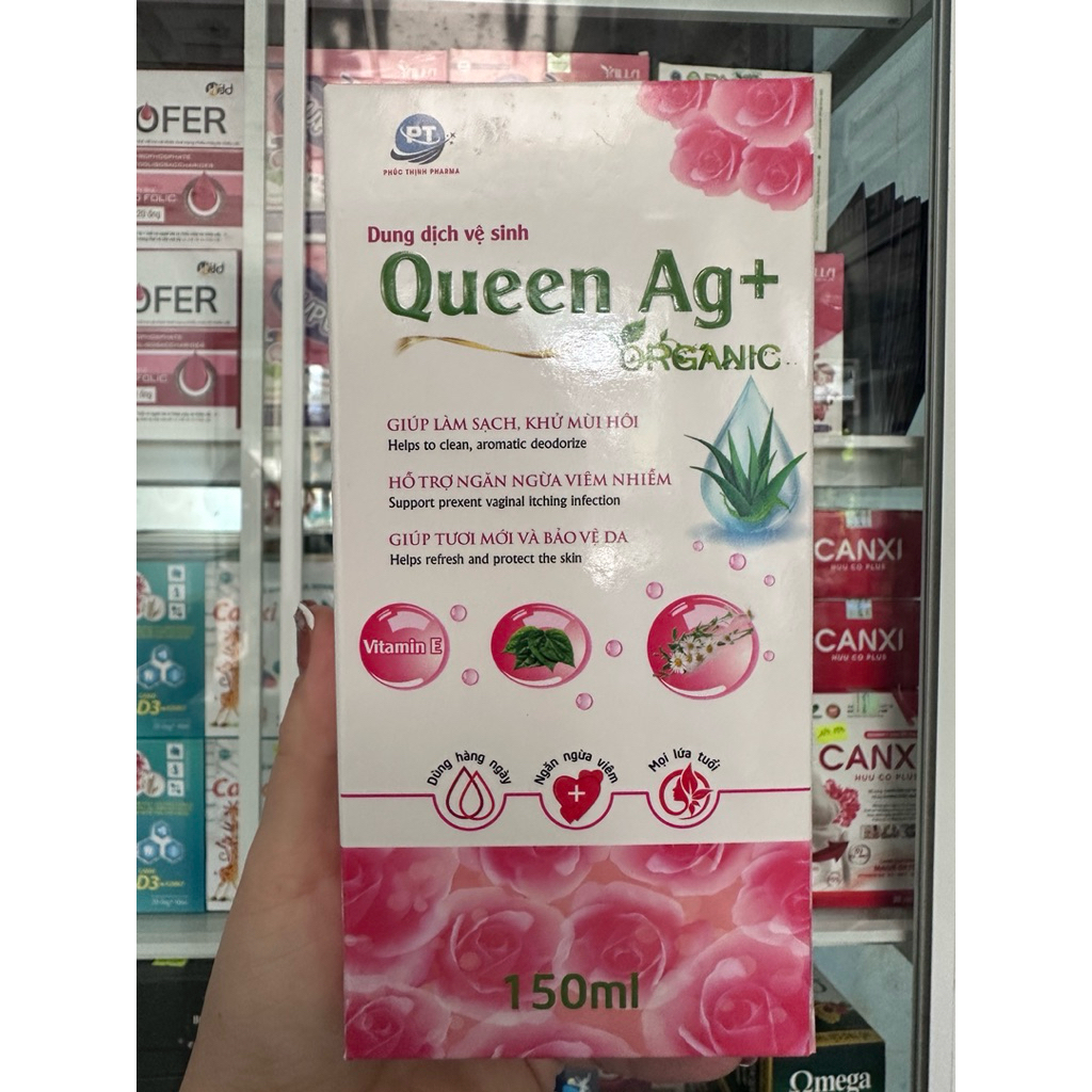 DUNG DỊCH VỆ SINH - QUEEN AG+ 150ml