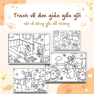 Sách Tô Màu- Tớ Có Nuôi Một Chú Mèo Cam 30 Chủ Đề Phong Phú Dành Cho Cả Nguời Lớn Và Trẻ Em (Mẫu Mới)