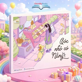 Sách Tô Màu Góc Nhỏ Có Nắng 30 Chủ Đề Phong Phú , Tô Màu Chữa Lành Thư Giãn