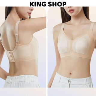 Combo 2 Áo Ngực Nữ Su Không Gọng Đệm Mỏng Nhẹ Nâng Tự Nhiên, Áo Lót Mềm Thoáng Khí Chống Hằn King Shop A-02
