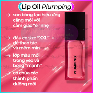 Son Bóng ELF, Son Bóng Có Nhũ Giúp Căng Môi Glow Reviver Lip Oil, Plumping Lip Oil, Lip Oil Glimmer.