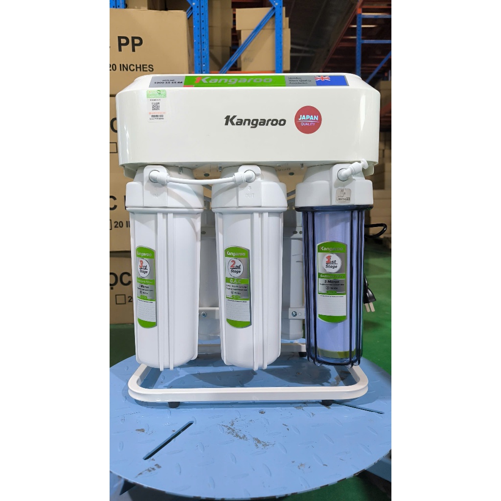 Máy lọc nước Kangaroo Hydrogen KG09K4-H1 , Thiết kế nhỏ gọn dễ dàng lắp đặt- Hàng chính hãng Kangaroo bảo hành 2 năm