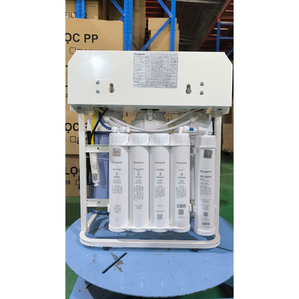 Máy lọc nước Kangaroo Hydrogen KG09K4-H1 , Thiết kế nhỏ gọn dễ dàng lắp đặt- Hàng chính hãng Kangaroo bảo hành 2 năm