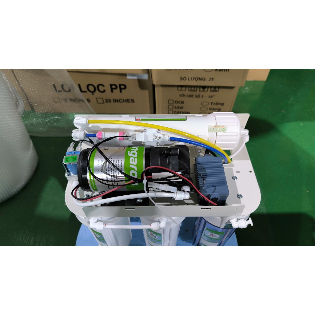 Máy lọc nước Kangaroo Hydrogen KG09K4-H1 , Thiết kế nhỏ gọn dễ dàng lắp đặt- Hàng chính hãng Kangaroo bảo hành 2 năm