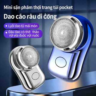 Máy Cạo Râu Mini | Sạc Type-C, Lưỡi Tháo Rời, Cạo Sạch, An Toàn, Phù Hợp Cho Sử Dụng Hằng Ngày Và Du Lịch