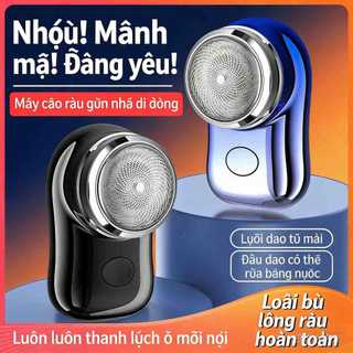 Máy Cạo Râu Mini | Sạc Type-C, Lưỡi Tháo Rời, Cạo Sạch, An Toàn, Phù Hợp Cho Sử Dụng Hằng Ngày Và Du Lịch