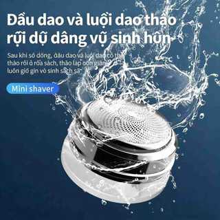 Máy Cạo Râu Mini | Sạc Type-C, Lưỡi Tháo Rời, Cạo Sạch, An Toàn, Phù Hợp Cho Sử Dụng Hằng Ngày Và Du Lịch