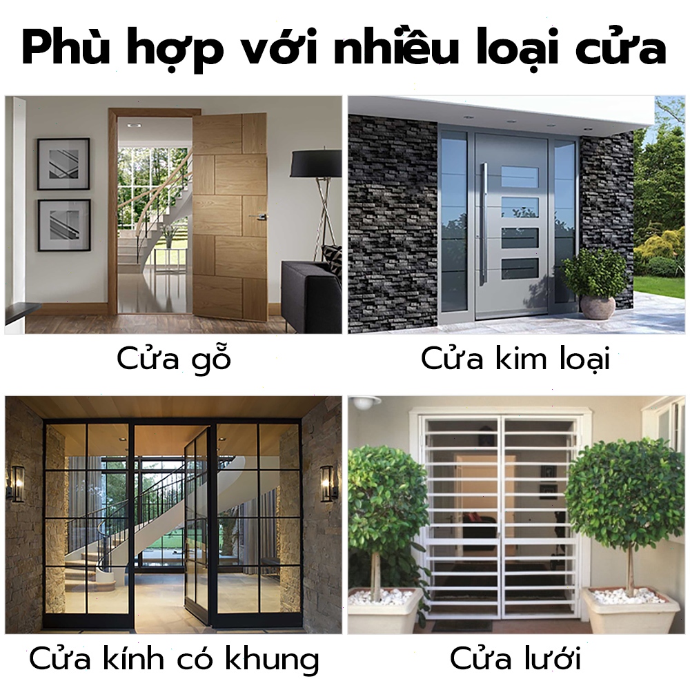 Khóa cửa vân tay hai mặt thông minh, ứng dụng esmartlock, hỗ trợ kết nối WiFi và có vỏ chống nước for grill door lock