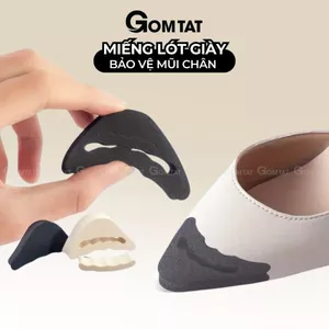 Lót mũi giày cao gót tăng size GOMTAT cao cấp, chất liệu cao su non an toàn chống rộng, chống gãy mũi giày - PY-2503