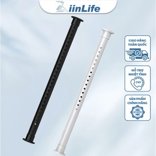 ZiinLife Thanh Treo Rèm Inox 304 Không Cần Khoan - Co Giãn Thông Minh, Điều Chỉnh Linh Hoạt Cho Nhà Tắm & Bếp