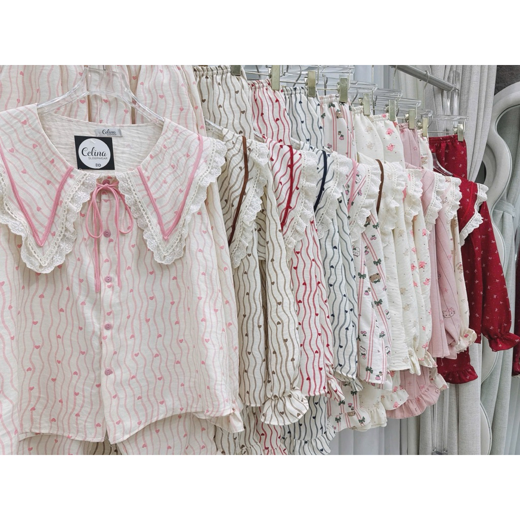 DD Cổ Nhọn Tiểu Thư Bảng Màu Mới Xinh