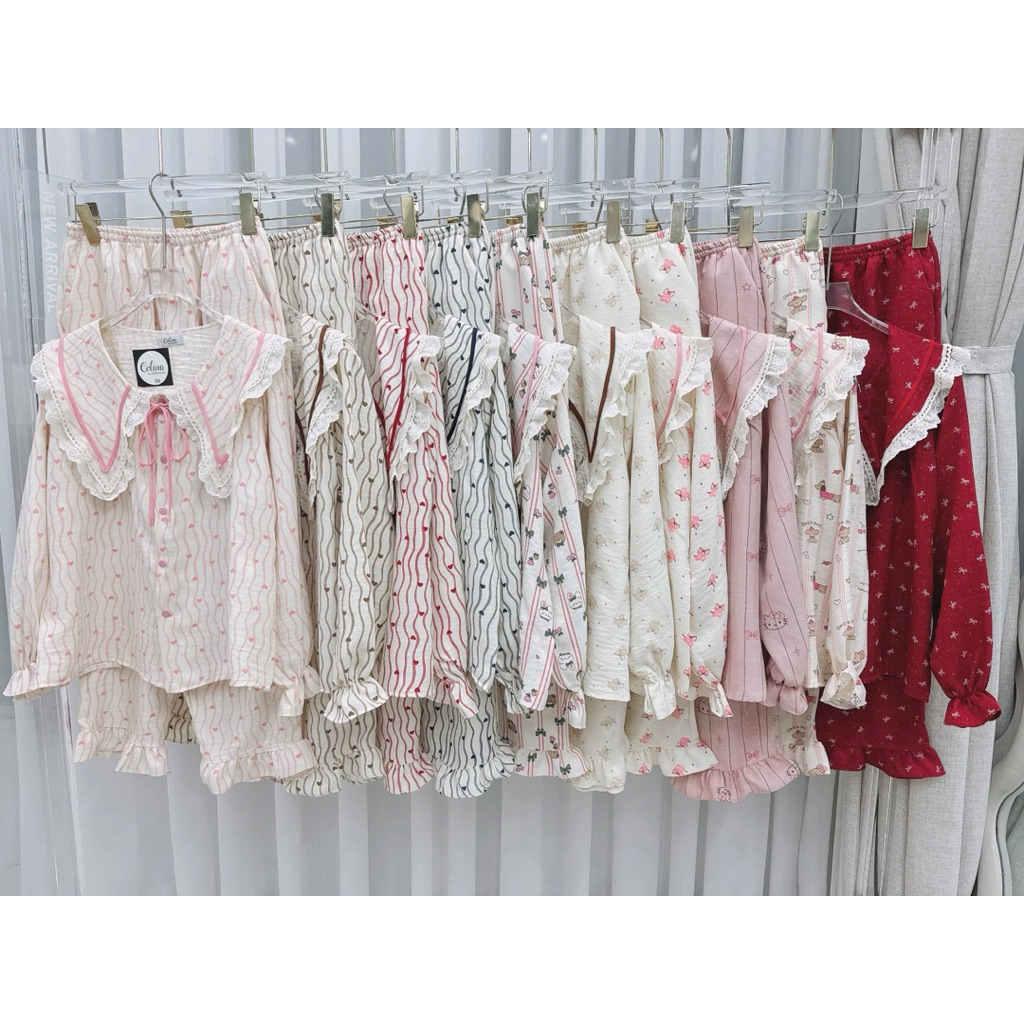 DD Cổ Nhọn Tiểu Thư Bảng Màu Mới Xinh