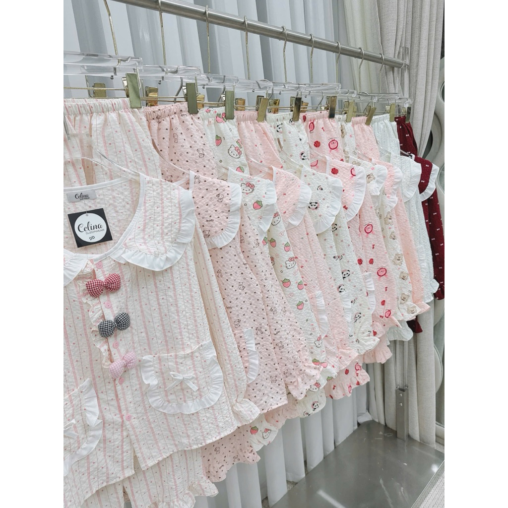DD 3 Nơ Xốp Gạo Hoạ Tiết Xinh Xắn