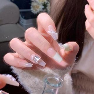 Nailbox thiết kế đính đá fen đầu móng đơn giản M225