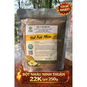 250g Bột Nhàu Ninh Thuận sấy khô nguyên chất - Hàng công ty Thảo DƯợc Việt