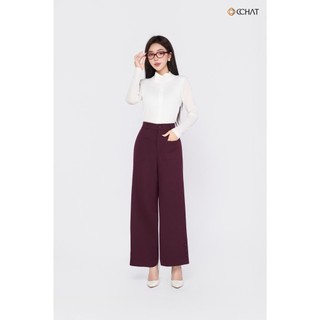 Quần Ống Rộng 𝐂𝐂𝐇𝐀𝐓 Dáng Suông Công Năng Kinstan Chất Liệu Tuytsi Bề Mặt Đũi 25QDD2021ST