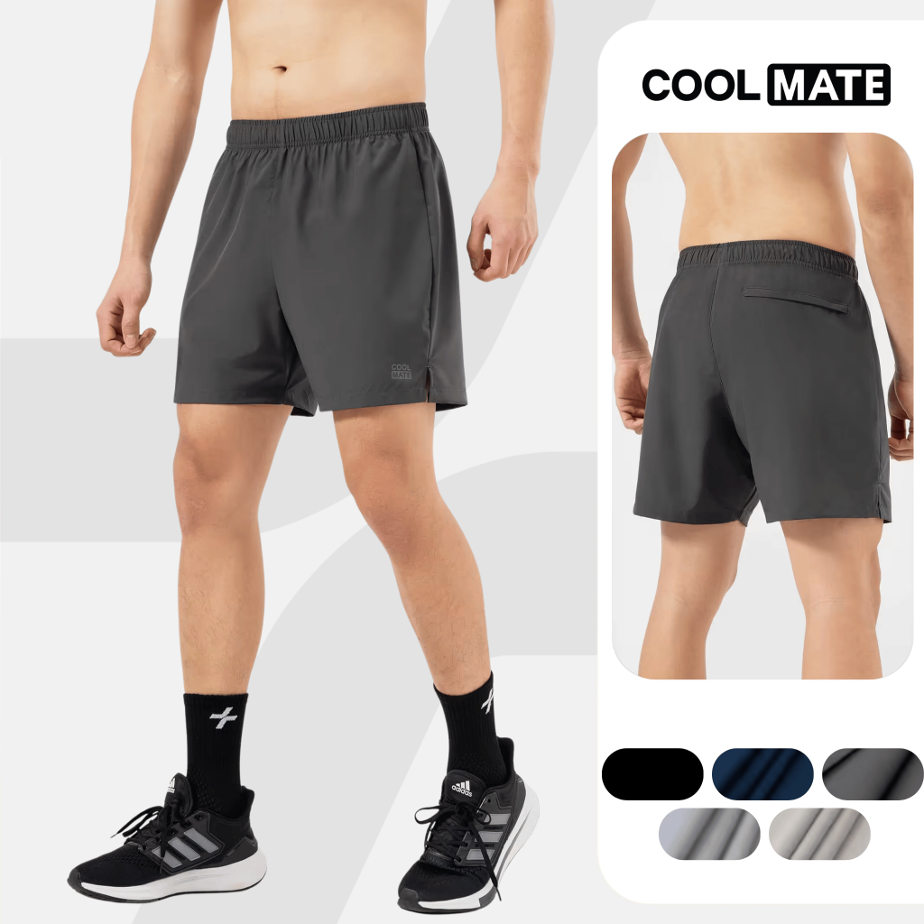 [MUA 2 GIẢM 5%]Quần Shorts Thể Thao 5″ Moving nhanh khô, thoáng mát Coolmate