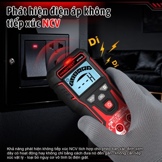 HABOTEST HT161A (HT123 nâng cấp) Đa đo kỹ thuật số 600V AC / DC Công suất phát hiện điện áp / Chức năng diode được trang