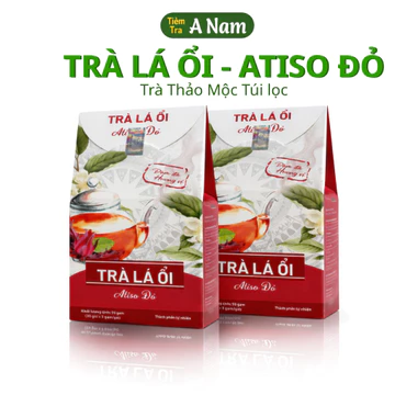 Trà Lá Ổi Tiệm Trà A Nam | Trà lá ổi giảm cân, Trà Atiso, Đậm Vị Dễ Uống Hộp 30Túi Lọc