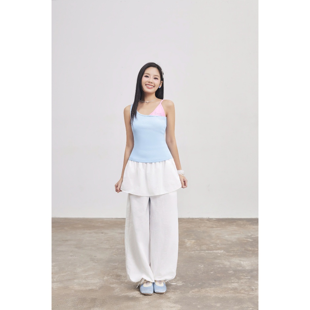 Quần Nữ LATIFF PANTS Freesize Phối Tà Váy Năng Động SECODEE