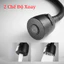 vòi rửa bát vòi nước bồn, Vòi nước bằng thép không gỉ xoay 360°,Chén 2 Chế Độ Xoay