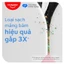 Bộ 3 Bàn chải Colgate Slimsoft Charcoal Spiral lông chải kháng khuẩn, xoắn kép loại sạch mảng bám