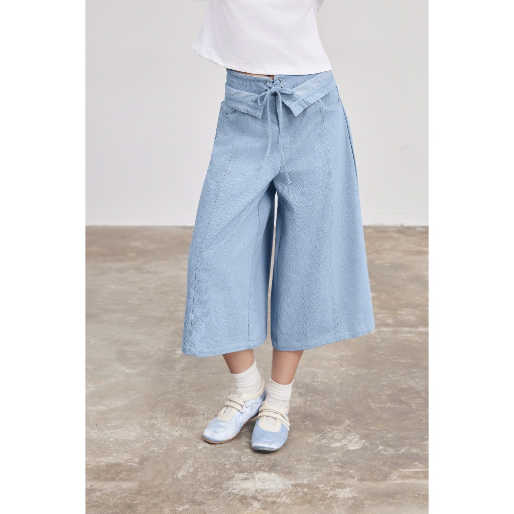 Áo Nữ TORVIK TOP Tay Phồng Viền Nơ Coquette Dạo Phố, Hẹn Hò SECODEE