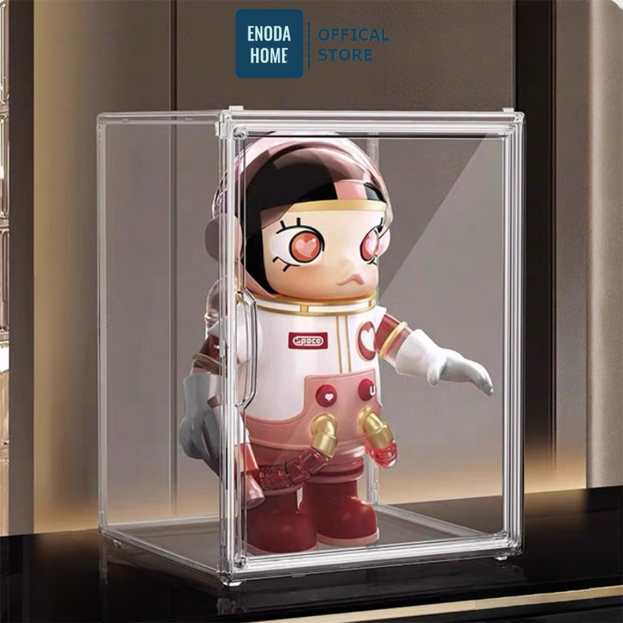 Hộp Trưng Bày Đồ Chơi ENODA HOME, Hộp Bảo Quản Đồ Chơi Trong Suốt, Chống Bám Bụi HTS021