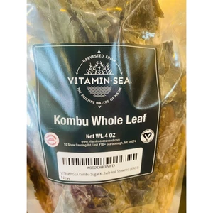 VITAMINSEA 120g rong biển Kombu sấy khô Whole Leaf