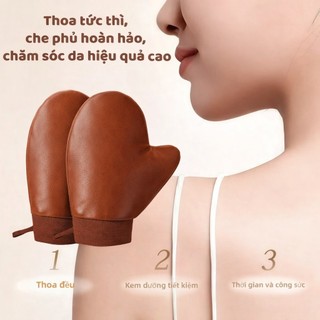 Găng Tay Thoa Kem Body Massage Dưỡng Da | Dụng Cụ Bôi Lotion Kem Dưỡng Thể Chống Dính Tay