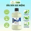 Nước súc miệng dầu dừa nguyên chất ép lạnh Vietcoco hương bạc hà bảo vệ răng miệng 225ml - Oganico
