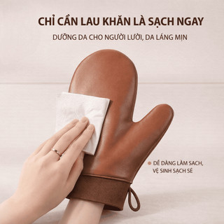 Găng Tay Thoa Kem Body Massage Dưỡng Da | Dụng Cụ Bôi Lotion Kem Dưỡng Thể Chống Dính Tay