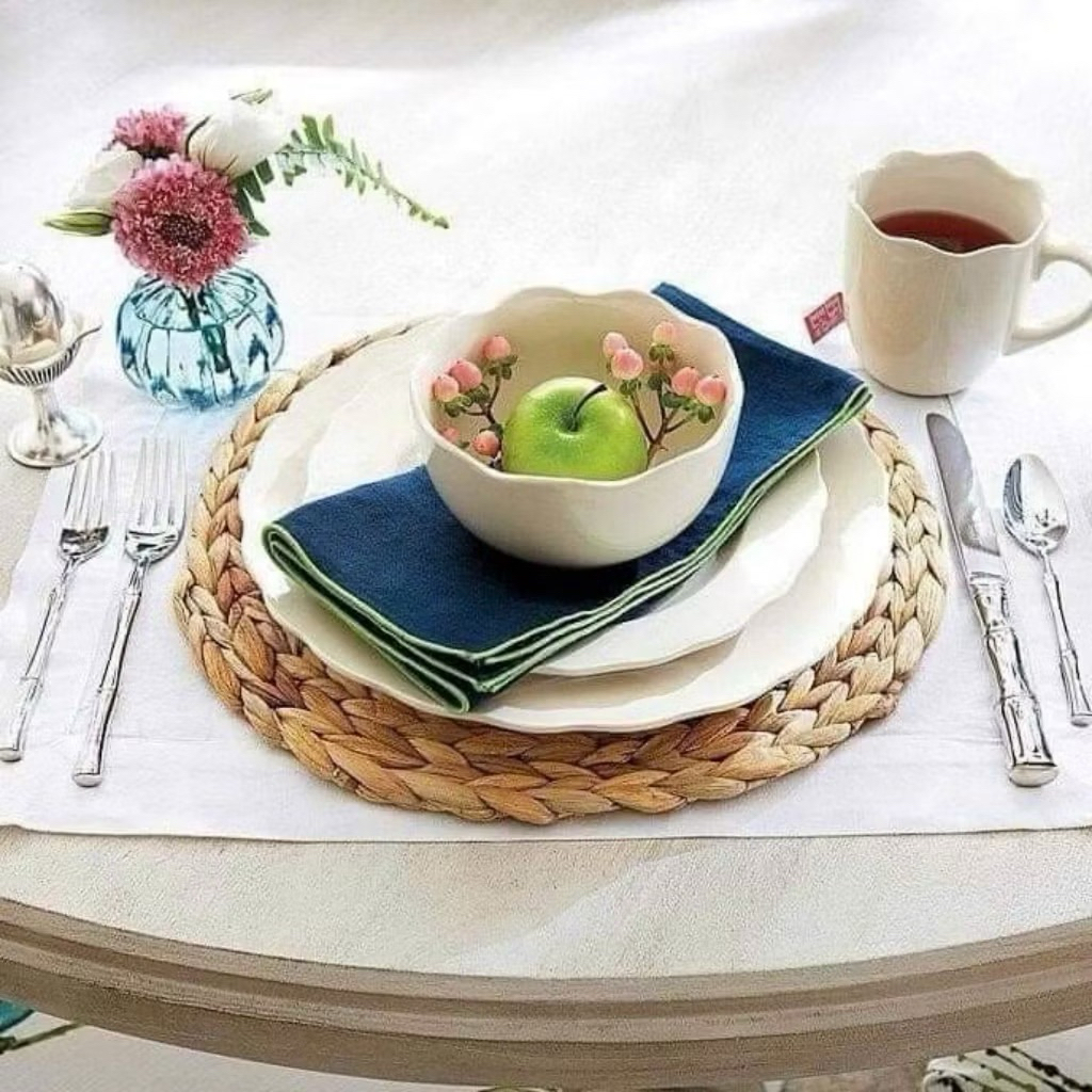 Tấm lót Lục Bình,Tấm lót từ vỏ Bắp Ngô. Đủ size 25cm,30cm,35cm.Hàng thủ công 100% từ thiên nhiên
