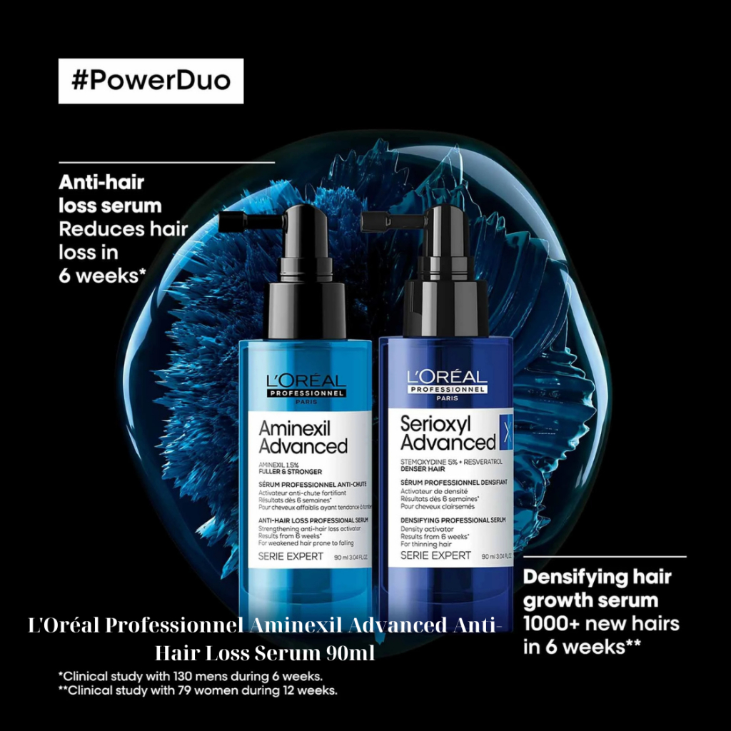 Tinh chất L'Oréal Aminexil Advanced Dưỡng Chất Giảm TÌnh Trạng Rụng Tóc  Dành Cho Tóc Yếu Dễ Rụng90ml | Shopee Việt Nam