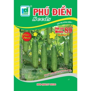 Hạt giống dưa chuột F1 89, dễ trồng năng xuất cao- gói 1gam (khoảng  30 hạt)