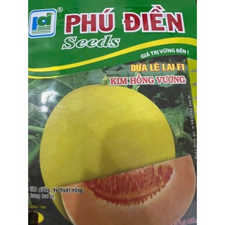 Hạt giống Dưa Lê Lai Hồng Kim Vương F1, năng xuất cao, kháng sâu bệnh - gói 10 hạt