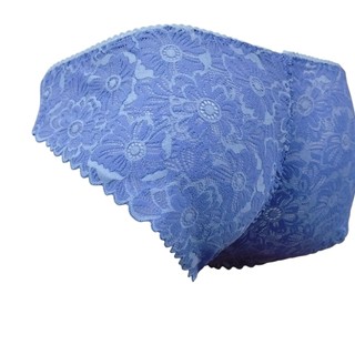 Q316 - Quần tam giác ren hoa xanh FOR MEN