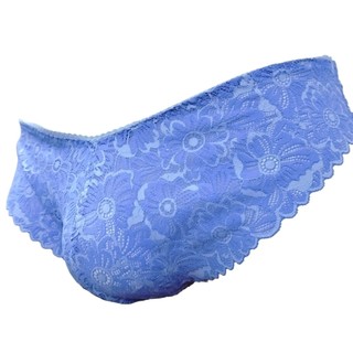 Q316 - Quần tam giác ren hoa xanh FOR MEN