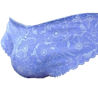 Q316 - Quần tam giác ren hoa xanh FOR MEN