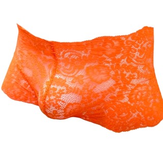 Q318 - Quần boxer ren hoa cam FOR MEN