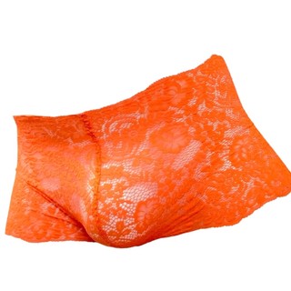 Q318 - Quần boxer ren hoa cam FOR MEN