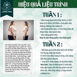 Trà Giảm Mỡ - Làng Mai - Trà Lá Nam Detox thải mỡ bụng, đùi giúp nhẹ người.